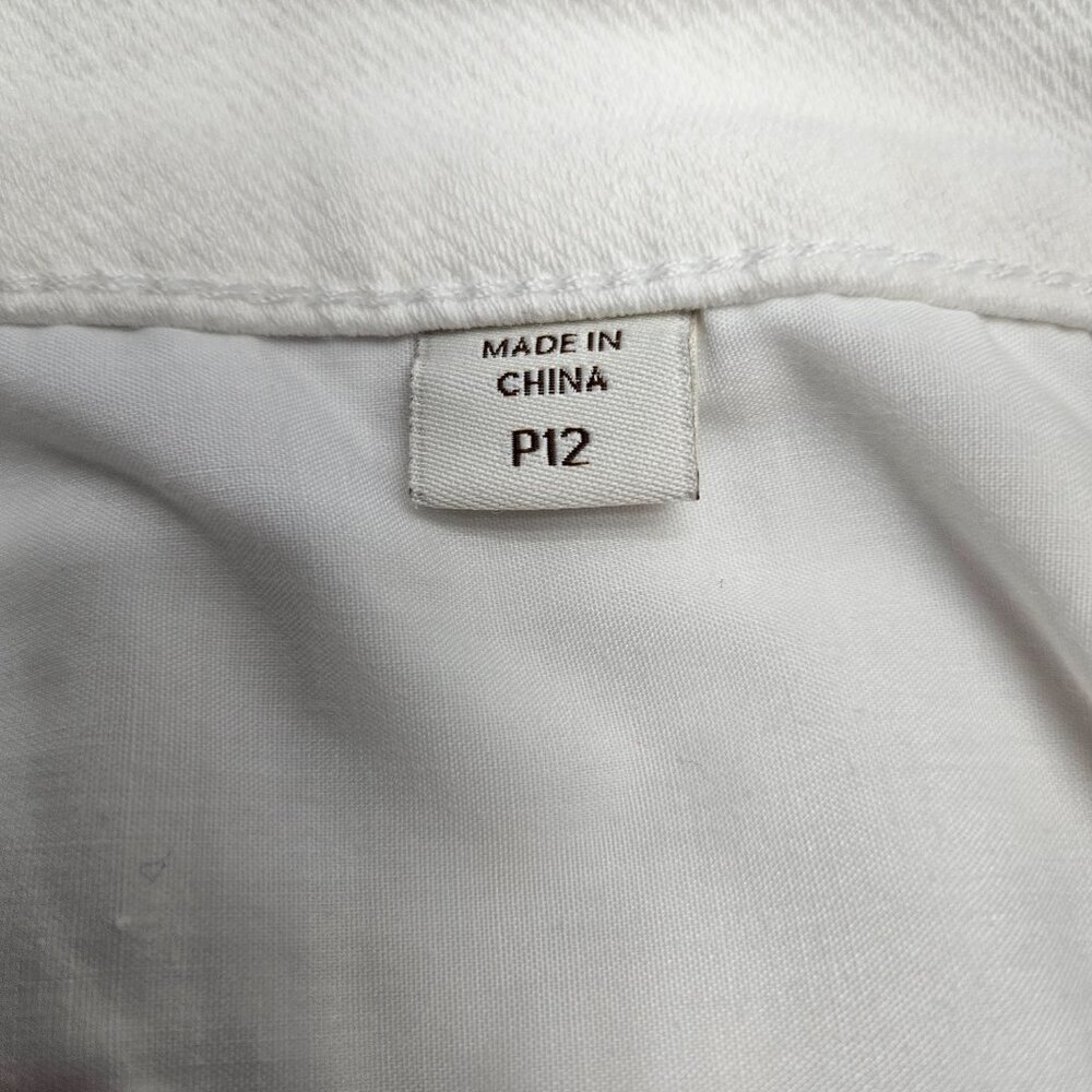 Coldwater Creek Natural Fit Women's Petite Pants White Size P12 (121-5) - Picture 3 of 10
